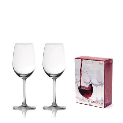 ☘小宅私物☘ Ocean 麥德遜紅酒杯 425ml (2入禮盒組) 紅酒 葡萄酒杯 玻璃杯 酒杯