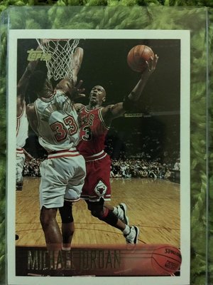 【美】Michael Jordan 1996 Topps #139 NBA 球員卡 著11代 concord 收藏 喬丹