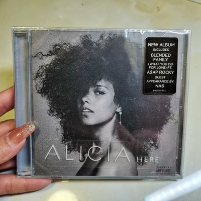 全新未拆~艾莉西亞·凱斯 Alicia Keys HERE  專輯CD 全新未拆封