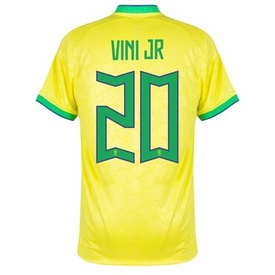 熱銷 正版世界杯巴西隊球衣主場球員版10號內馬爾短袖足球服DN0680 可開發票