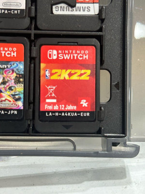 Nintendo Switch 2K22 籃球 遊戲片 任天堂 台東 遊戲 二手