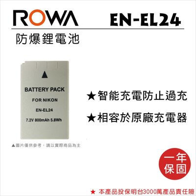 【老闆的家當】ROWA樂華 NIKON EN-EL24 副廠鋰電池