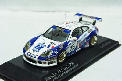 【超值特價】1:43 Minichamps Porsche 911 GT3 RS LeMans 2004 ※限量※