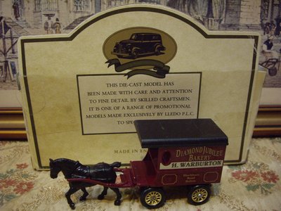 歐洲古物時尚雜貨  英國 手工 LLEDO紅色馬車 模型車 擺飾品 古董收藏