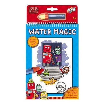 【BC小舖】英國 GALT Water Magic 神奇水畫冊(機器人)