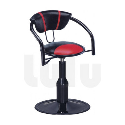 【Lulu】 吧檯椅 338-7 ┃ 紅黑色 時尚椅 餐椅 休閒椅 造型椅 洽談椅 高腳椅 升降椅 吧椅 氣壓椅 椅子