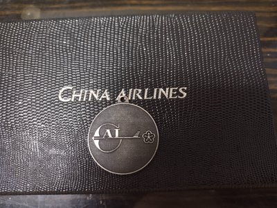 早期 中華航空公司 CAL舊商標 華航 鑰匙圈…二手…保存良好