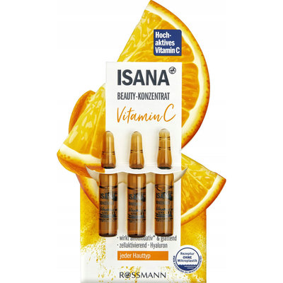 德國🇩🇪 ISANA Beauty Konzentrat Vitamin C 濃縮維生素C安瓶 3×2 ml