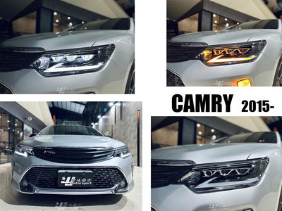 小亞車燈＊新 CAMRY 7.5 代 2015- NX款 全LED 呼吸動態 跑馬方向燈 魚眼 大燈