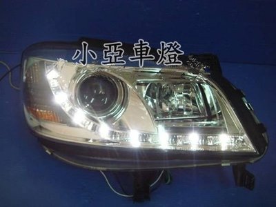 小亞車燈╠ 全新高科技質感歐寶zafira-99年後晶鑽R8燈眉版魚眼大燈