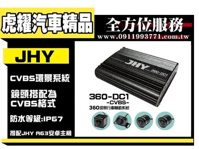 虎耀汽車精品~JHY 360-DC1 -CVBS環景行車輔助系統