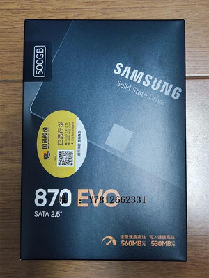 電腦零件Samsung/三星870 EVO 250G 500G 1T 臺式機筆記本固態硬盤860升級筆電配件