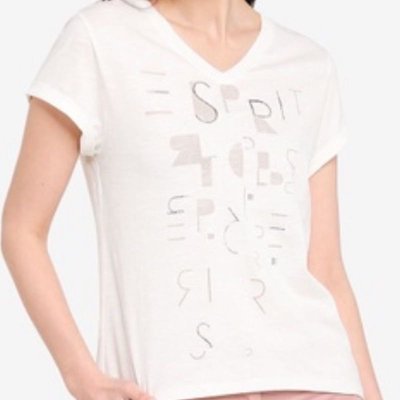 ESPRIT Brand Print T-Shirt 短袖T恤