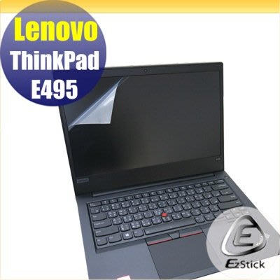 【Ezstick】Lenovo ThinkPad E495 適用 靜電式筆電LCD液晶螢幕貼 (可選鏡面或霧面)