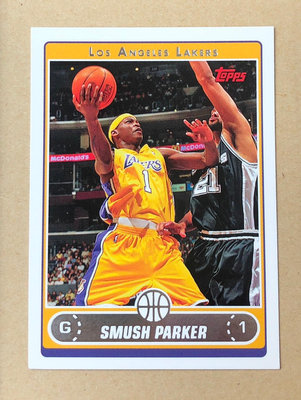 NBA 2006 TOPPS Smush Parker 湖人隊 #79