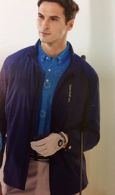 青松高爾夫 LYNX 外套 #1592501-輕量 保暖  (丈青/黑/黃色) $2200元