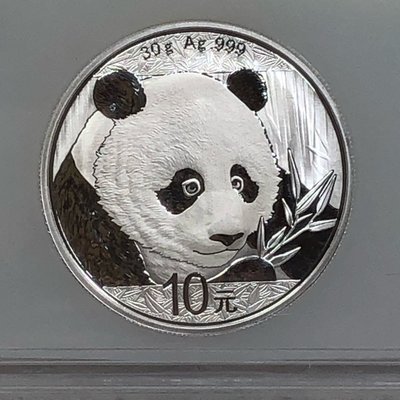 2018年熊貓銀幣.熊貓銀幣30克套裝.金幣公司原裝盒