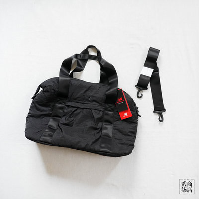 貳柒商店) New Balance Medium Duffle 黑色 旅行袋 手提袋 尼龍 休閒 LAB31006BK