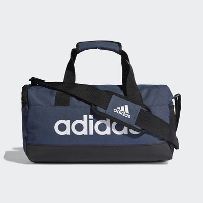 【豬豬老闆】ADIDAS CORE/NEO LOGO XS 藍 訓練 運動 健身包 手提袋 旅行袋 GV0951