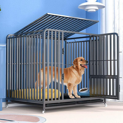 狗籠子大型犬室內帶廁所金毛拉布拉多中型狗籠加粗小型犬寵物籠子