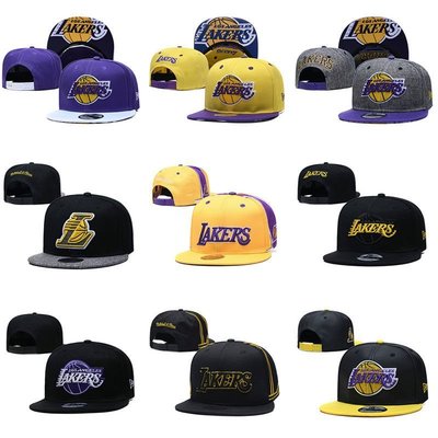 *NBA洛杉磯湖人隊籃球帽科比詹姆斯23號男女平沿帽鴨舌帽棒球帽子~特價