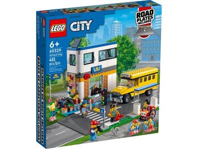 積木總動員 LEGO 60329 City系列 上學日 外盒:38*35.5*7CM 433PCS