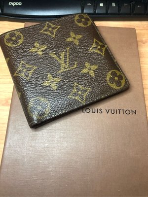 Louis Vuitton LV 經典 二手 原花 零錢袋 短夾（售出）