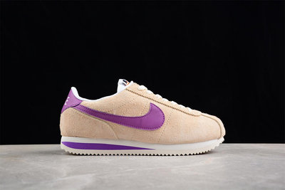 Nike Classic Cortez阿甘鞋休閒運動鞋女鞋 米白紫