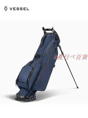 ? 球包衣物包VESSEL高爾夫球包尼龍輕便支架包袋golf男女通用包7.5寸4格2.39kg