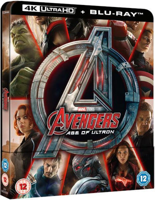 洪興 藍光BD 復仇者聯盟2：奧創紀元 4K UHDBD 雙碟限量鐵盒版 Avengers 2