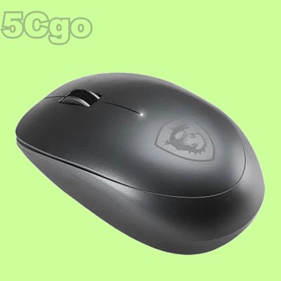 5Cgo【現貨】全新未拆含發票 歡迎自取 MSI微星Prestige Mouse黑色電競專用無線滑鼠2000DPI 含稅