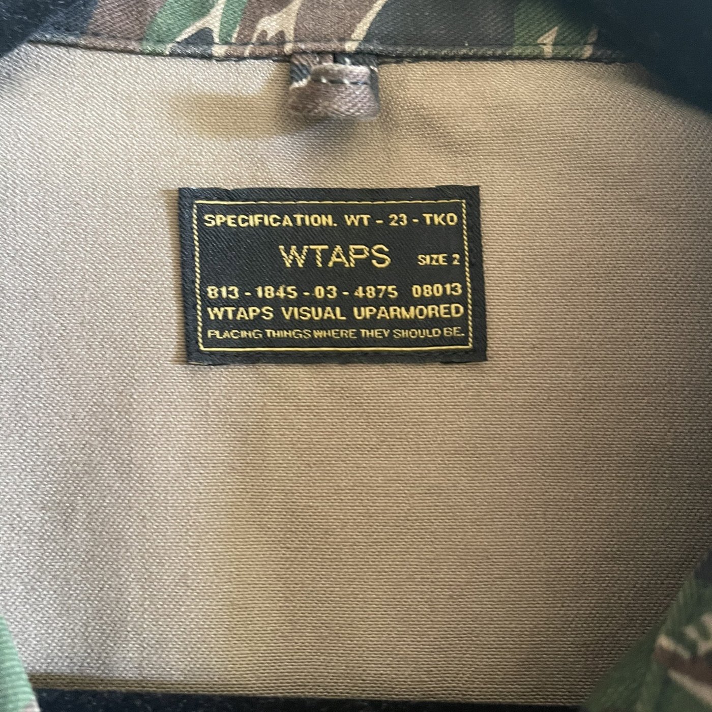 WTAPS BUDS SS 02 SHIRT 17SS 虎紋反戰M號短袖襯衫| Yahoo奇摩拍賣