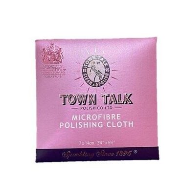 英國百年 Town Talk 超細纖維 拋光布 清潔布-- 迷你款 7x14cm microfiber cloth