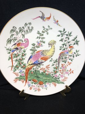 英國經典裝飾盤----- 皇家伍斯特Royal Worcester fabulous birds孔雀 裝飾盤 掛盤