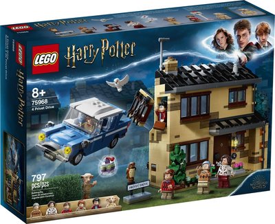 LEGO 樂高 75968 HarryPotter系列 水蠟樹街4號 4 Privet Drive