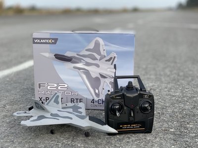 《TS同心模型》 新手特技版 迷你 F-22 猛禽戰鬥機 / 六軸陀螺儀 + RTF版(日本手)