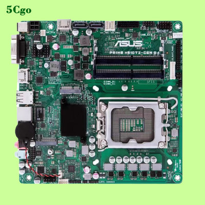 5Cgo【含稅】Asus/華碩H610T2/CSM D4 12代13代CPU工控機一體機mini迷你ITX主機主機板