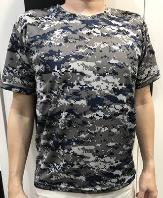 A級軍警小舖 BIGWASP 海洋數位迷彩排汗衫 台灣製造 吸濕排汗衫 美軍迷彩系列 生存遊戲 軍事風格