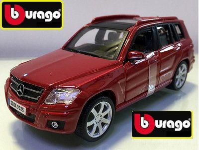 Bburago 比美高 Benz GLK Class SUV 賓士 1:32 合金車 收藏 模型 贈品