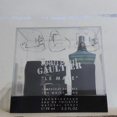 Jean Paul Gaultier LE MALE 高堤耶 酷man腕套 香水禮盒