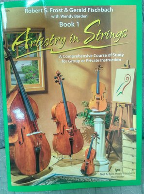 進口小提琴譜 Artistry in strings book 1  for Violin