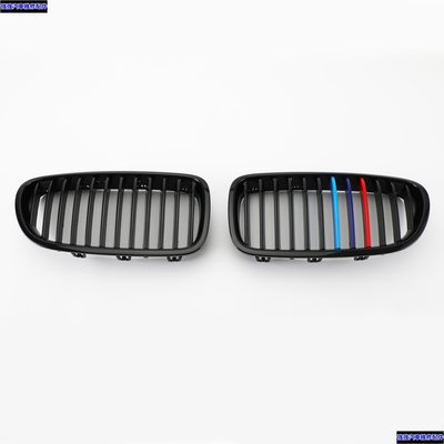 現貨直出 BMW F10 F18 520i 528i 535i 2010-2016專用水箱護罩（亮黑單線三色）-極限超快感 強強汽配