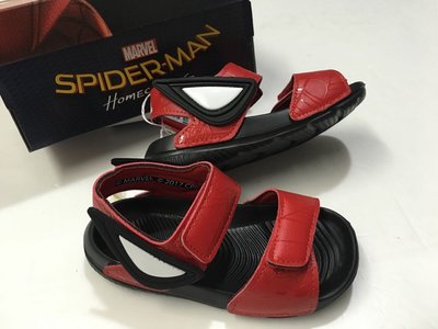 愛迪達 adidas 蜘蛛人 聯名款  兒童 小童 涼鞋 黏貼帶 兒童涼鞋 尺寸：UK5/12cm~UK9/15.5cm