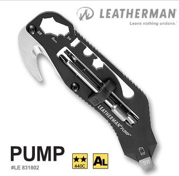 【LED Lifeway】LEATHERMAN (公司貨) PUMP多功能口袋工具 #831802