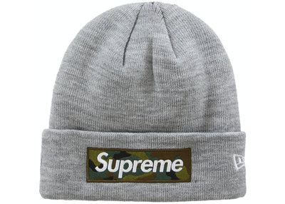 2023FW Supreme x New Era box logo beanie 針織帽 毛帽 標誌 毛線帽