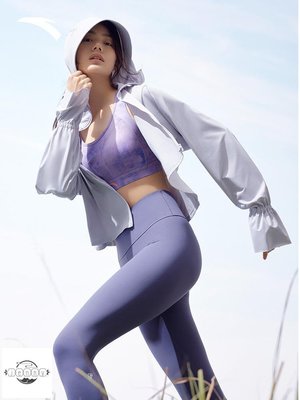 新款安踏花瓣袖防曬衣丨絕絕紫2代UPF100+冰絲外套女夏戶外防曬服