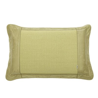 現貨熱銷-日本涼席 枕頭套夏季和草枕套枕芯套單人夏天學生棉布包邊