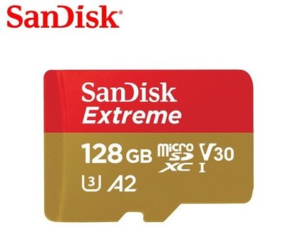 《SUNLINK》◎公司貨 ◎SanDisk Extreme U3 A2 V30 128G 128GB SDXC