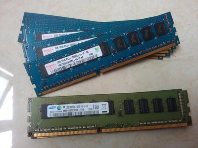HP DELL 伺服器 2G 原裝PC3-10600E DDR3 純ECC 1333記憶體
