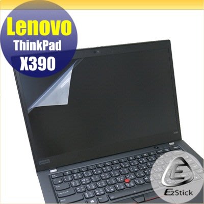 【Ezstick】Lenovo ThinkPad X390 X395 靜電式筆電LCD液晶螢幕貼 (可選鏡面或霧面)
